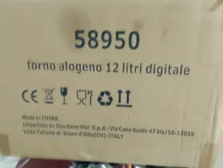 Forno alogeno da 12Lt