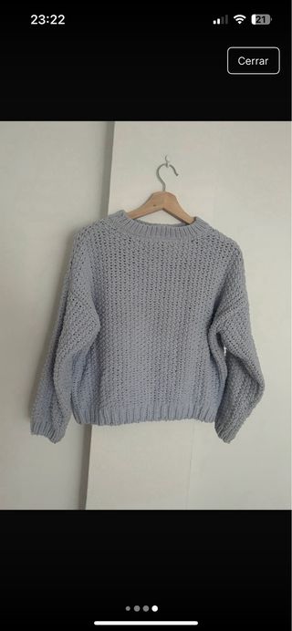 Jersey Celeste Bershka