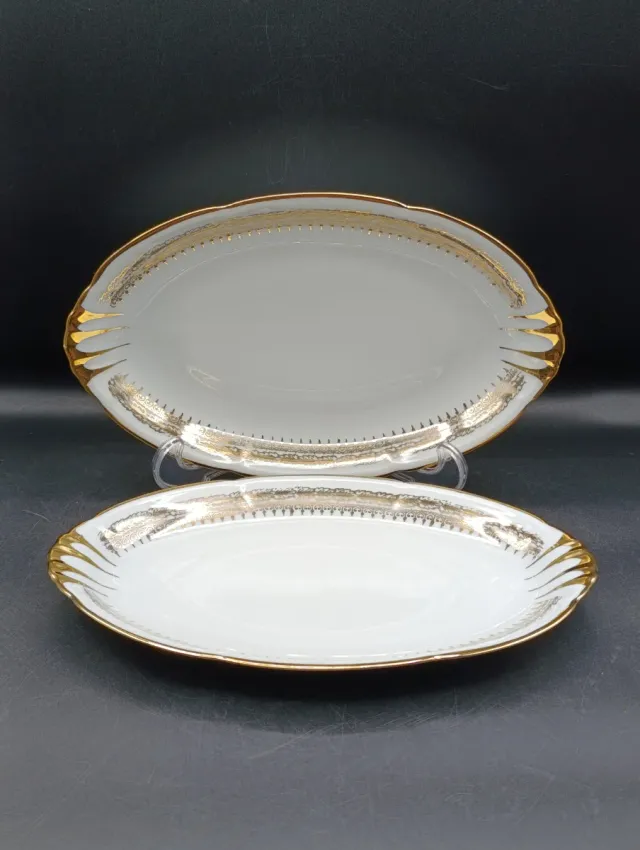 Set di 2 vassoi rabanera Vierzon Limoges