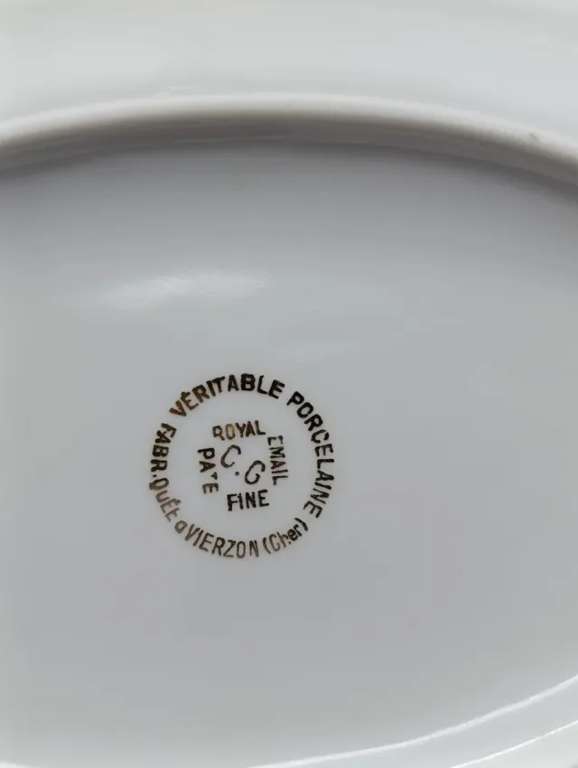 Set di 2 vassoi rabanera Vierzon Limoges