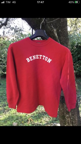 Felpa Benetton cotone 10 anni