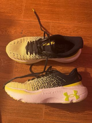 Zapatillas Under Armour Running Amarillas