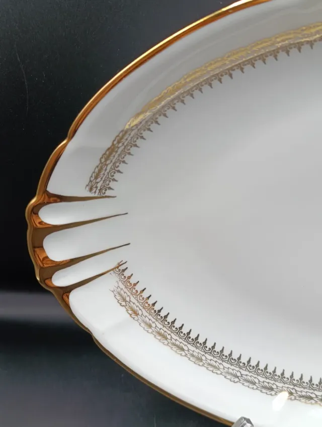 Vassoio in porcellana Vierzon Limoges