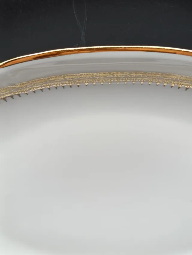 Vassoio in porcellana Vierzon Limoges