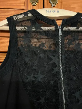 Vestido Zara Negro Talla S