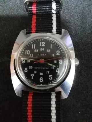 Reloj Timex Vintage Correa NATO Reloj de Colección
