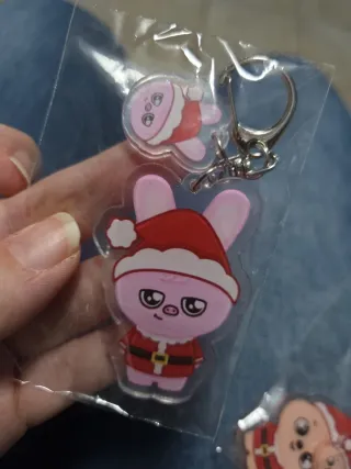 Stray Kids Santa Keyrings