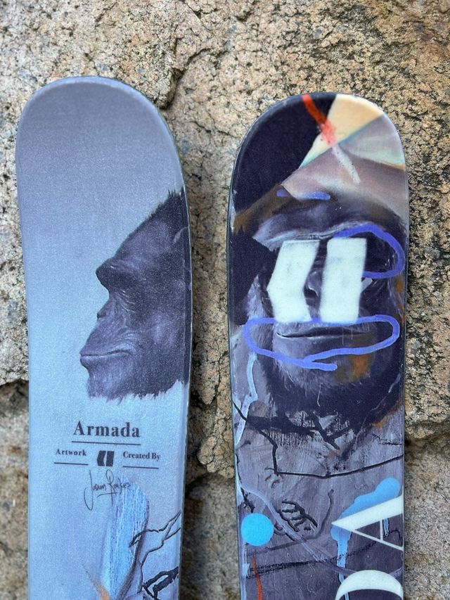 Esquís Armada freeride twintip freestyle 158 cm