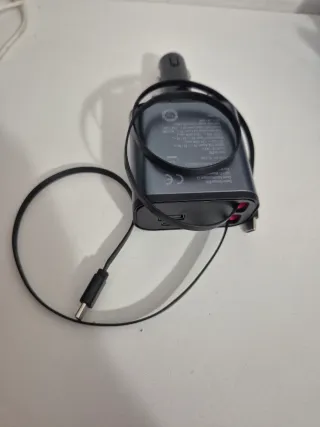 Caricatore Auto Multi Porta USB-A/C + Cavo