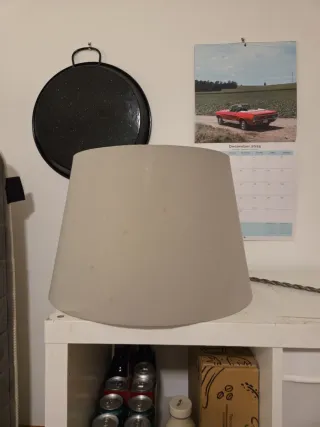 Lámpara de techo gris