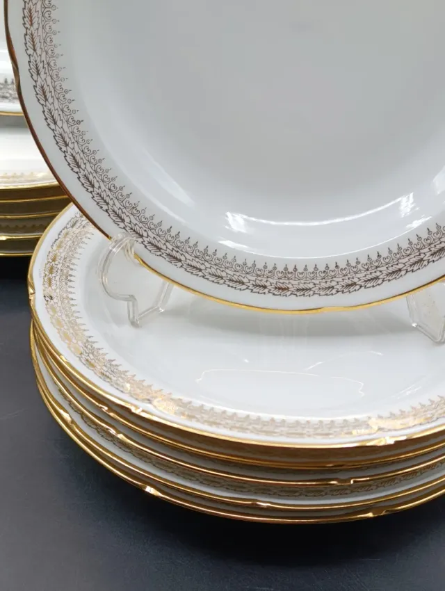 Set 6 servizi piatti Vierzon Limoges