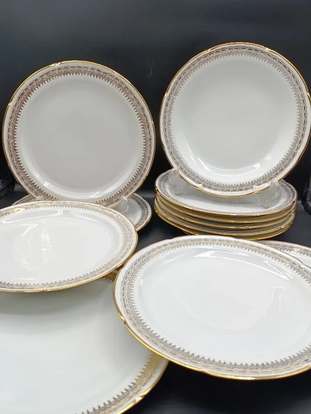 Set 6 servizi piatti Vierzon Limoges