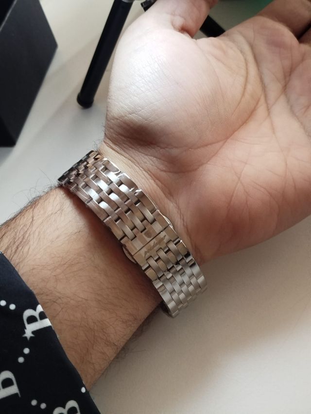 Reloj Poedagar Speedmaster Metal Plateado