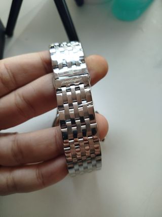 Reloj Poedagar Speedmaster Metal Plateado