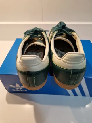 Zapatillas Adidas Samba Verde y Blanco