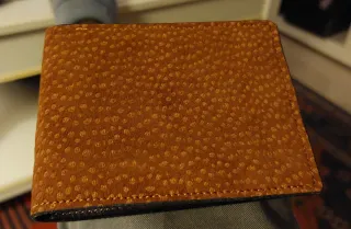 Billetera de piel hombre, exclusiva