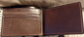 Billetera de piel hombre, exclusiva