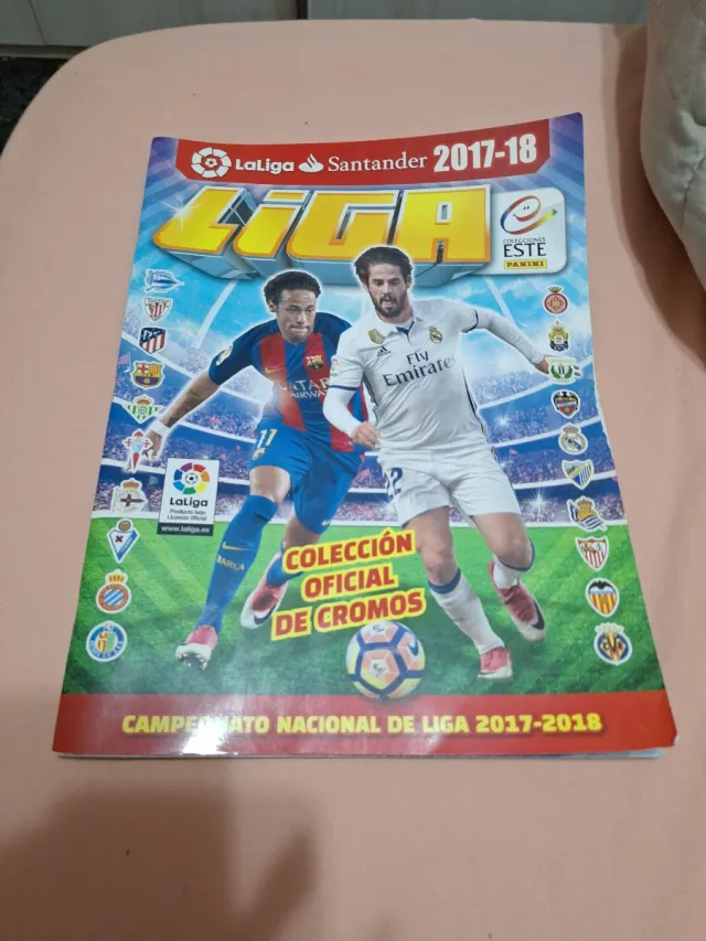 Álbum cromos LaLiga Santander 2017-18