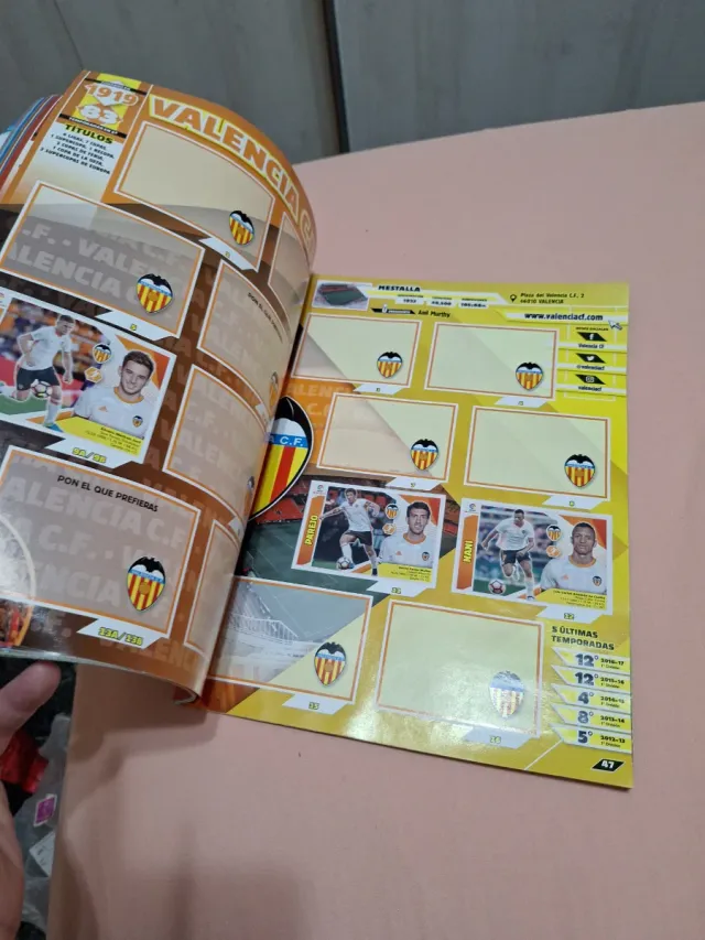 Álbum cromos LaLiga Santander 2017-18