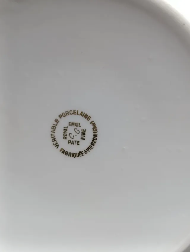 Ciotola in porcellana Vierzon Limoges