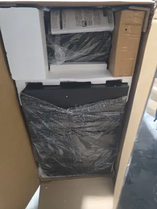 Barbacoa Metal y Plástico Negra/Plateada