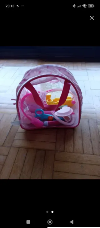 Borsa medica per bambini con accessori