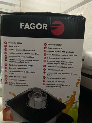 Batidora Fagor Coolmix Pro 2000W