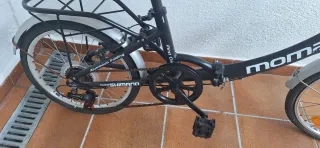 Bicicleta Plegable Moma Negra