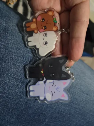Ateez Keyrings