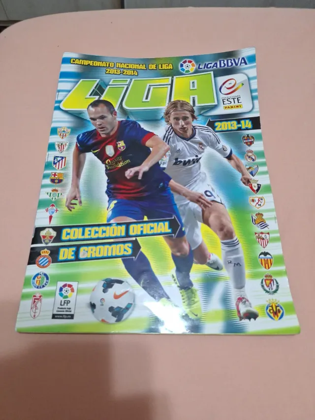 Álbum Cromos Liga BBVA 2013-14 incluye 87 cromos