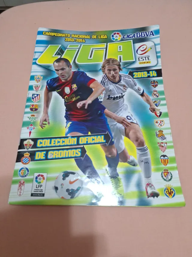 Álbum Cromos Liga BBVA 2013-14 incluye 87 cromos