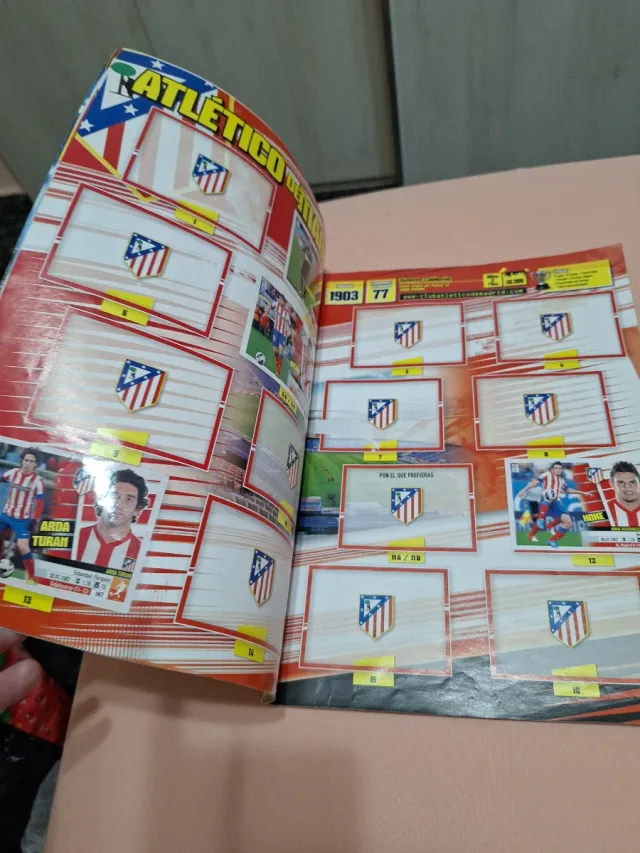 Álbum Cromos Liga BBVA 2013-14 incluye 87 cromos