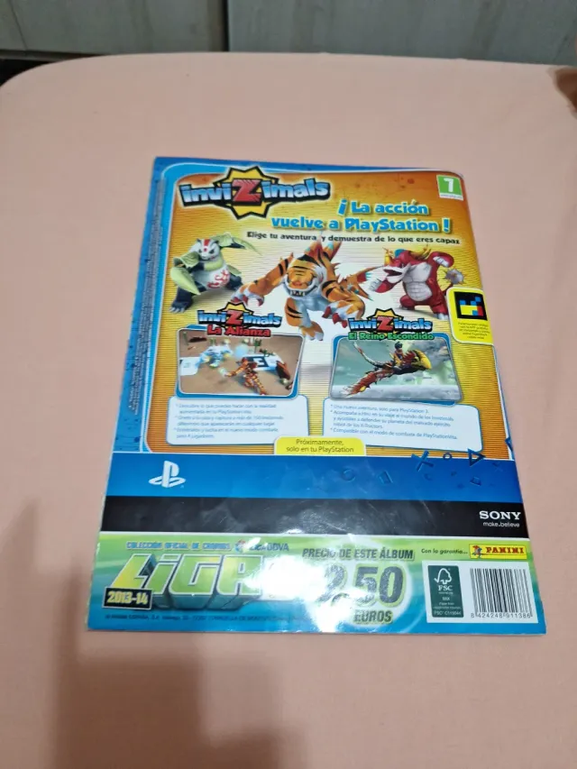 Álbum Cromos Liga BBVA 2013-14 incluye 87 cromos