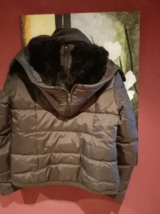 Cazadora plumón oca marrón Talla M