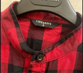 Camicia Terranova quadri uomo S