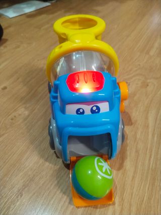 Camión de Juguete con Luces y Sonidos