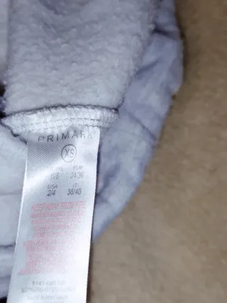 Sudadera Corta (Cropped) Primark XS/34 Oversize
