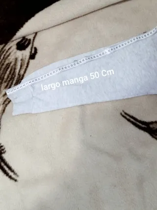 Sudadera Corta (Cropped) Primark XS/34 Oversize