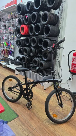 Bicicleta plegable BTWIN seminueva
