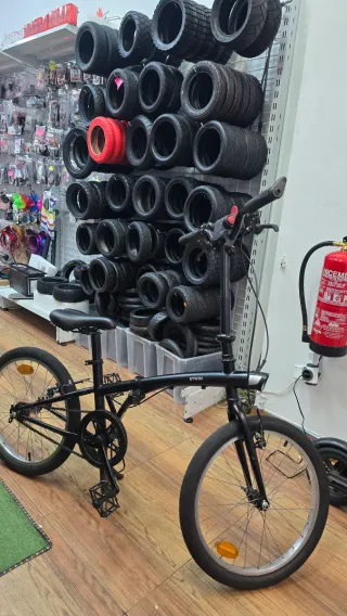 Bicicleta plegable BTWIN seminueva