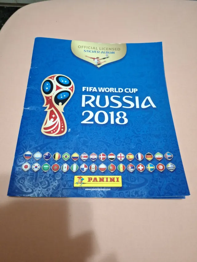 Álbum Cromos Mundial Rusia 2018 Panini