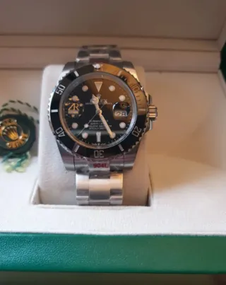Reloj Rolex Submariner Acero Negro