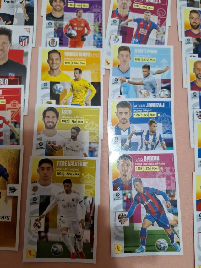 Lote 32 cromos Liga 2020-21