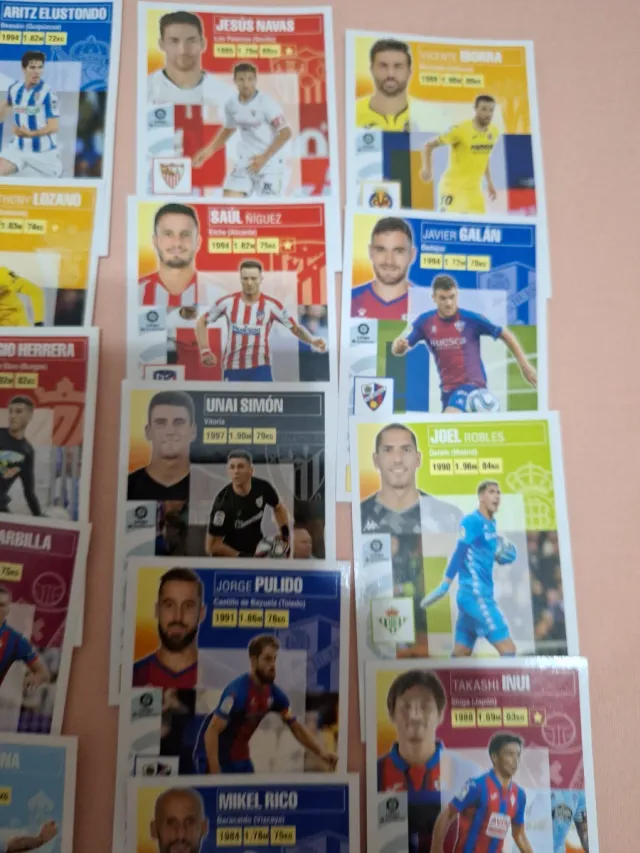Lote 32 cromos Liga 2020-21