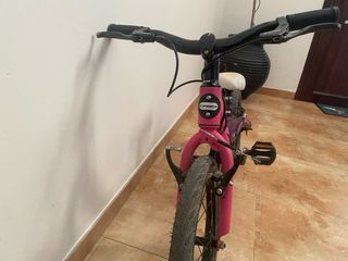 Bicicleta infantil rosa 16 pulgadas
