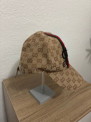Gorra Gucci Marrón y Verde