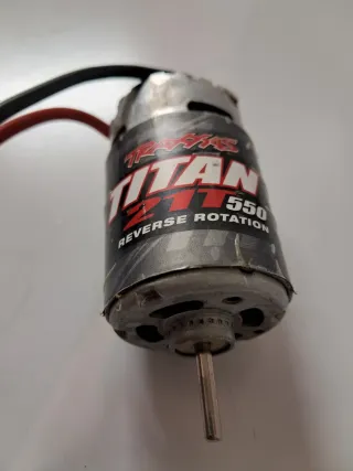 Motor Traxxas Titan 550 Reverse Rotation