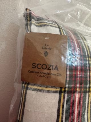 Set 3 Cuscini SCOZIA Tartan