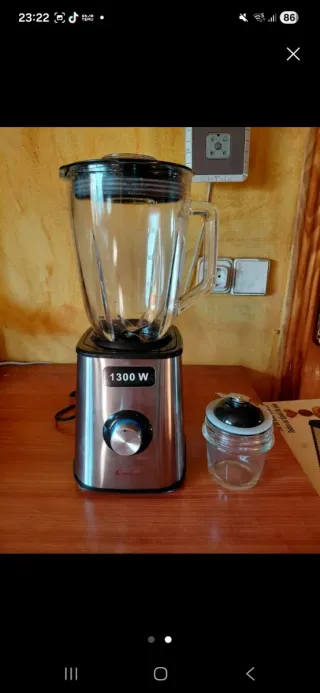 Licuadora y picadora Comelec BL7157