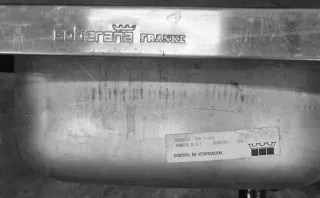 Fregadero doble seno acero inoxidable